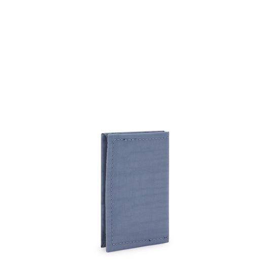 Kipling ITTA Card Case Blue Stone Block - open view — BambiniJO Jordan