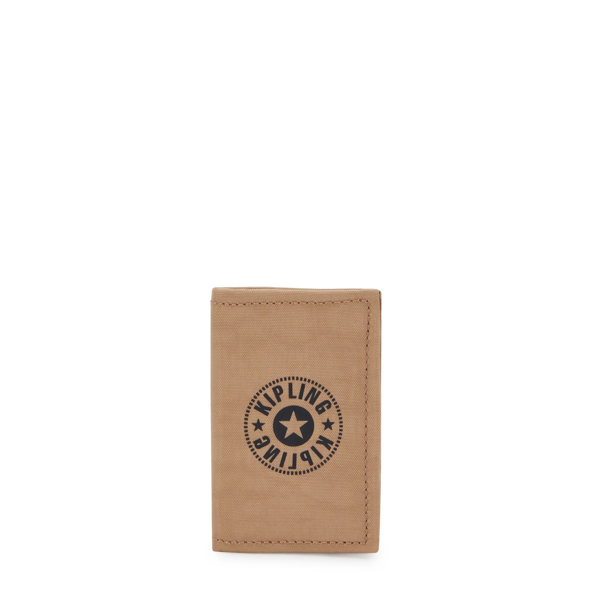 Kipling ITTA Card Holder Early Tan Block - front view