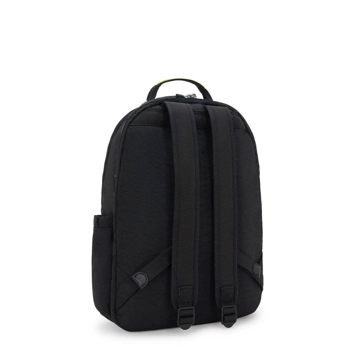 Kipling - SEOUL Backpack with Laptop Protection Yellow Fun Black | Large Kipling - SEOUL Backpack with Laptop Protection Yellow Fun Black | Large