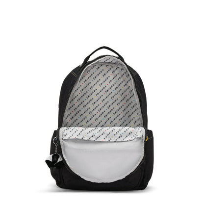 Kipling Seoul Laptop Backpack Skyline Black - detail view