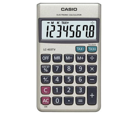 Casio LC-403TV pocket calculator — BambiniJO Jordan