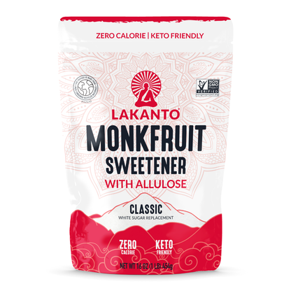 Lakanto Classic Allulose Sweetener 1 lb pack detail