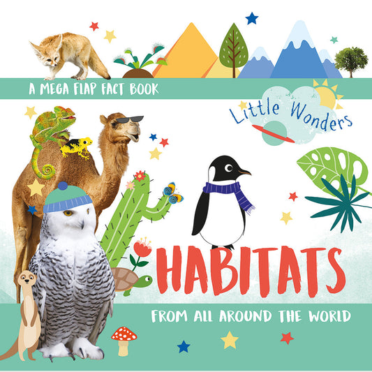 Little Wonders - Multi-Flap Book: Habitats