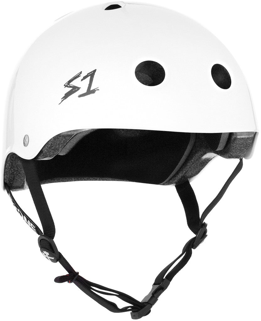 Skate Zone White Bubble Helmet Large
