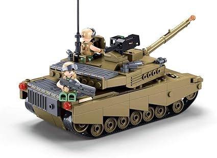 Sluban - ARMY-OEF-M1XS Main Battle Tank | 314pcs | 6Y+ Sluban - ARMY-OEF-M1XS Main Battle Tank | 314pcs | 6Y+