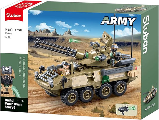 Sluban - ARMY-OEF-Stryker ADS | 310pcs | 6Y+