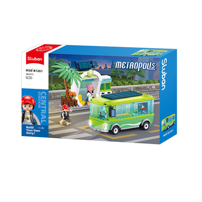 Sluban - Metropolis New Energy Bus | 239pcs | 6Y+