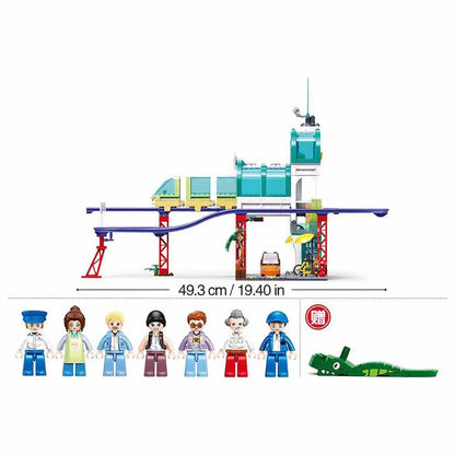 Sluban - Metropolis-Central Train Station | 592pcs | 7Y+