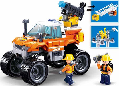 سلوبان - مركبة إنقاذ المدينة - لعبة سحب للخلف | ٢٧٢ قطعة | ٦ سنوات فما فوق