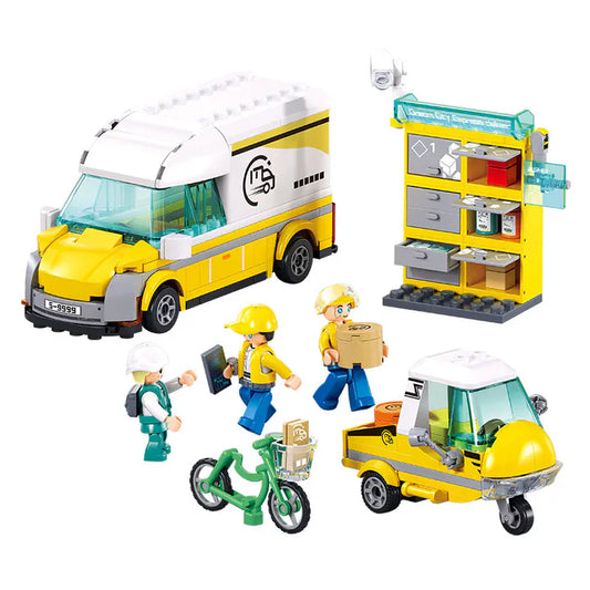 Sluban Metropolis Delivery Truck 269pcs 6Y+ — BambiniJO Jordan