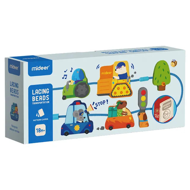 Mideer - Lacing Beads | Transportation Mideer - Lacing Beads | Transportation