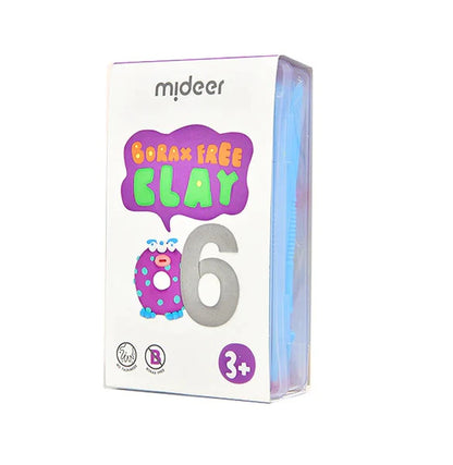 Mideer Borax Free Clay 6 Colors — BambiniJO Jordan
