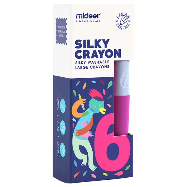 Mideer - Sliky Crayon | 6pc Mideer - Sliky Crayon | 6pc