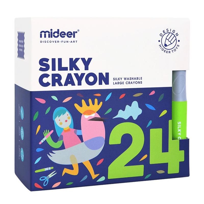 Mideer - Sliky Crayon | 24pc Mideer - Sliky Crayon | 24pc
