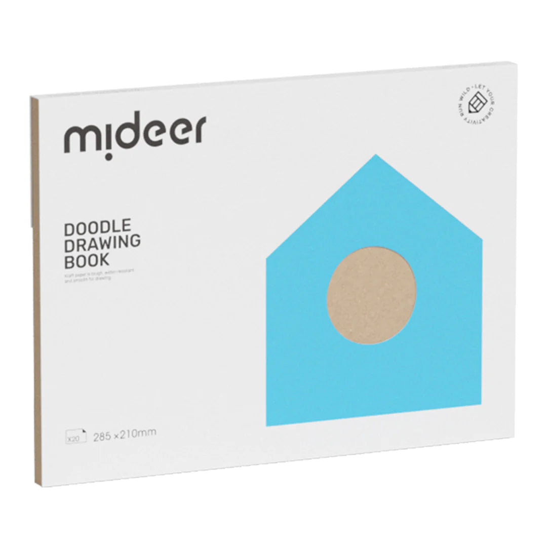 Mideer - Drawing Doodle Book | Kraft Paper Mideer - Drawing Doodle Book | Kraft Paper