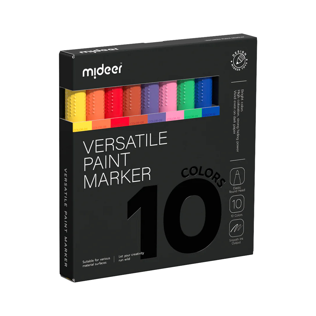 Mideer - Versatile Paint Marker | 10 colors Mideer - Versatile Paint Marker | 10 colors