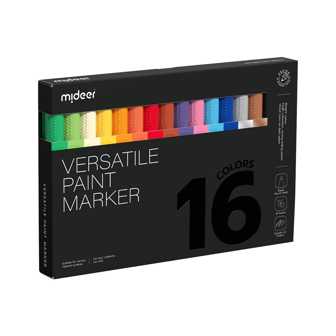 Mideer - Versatile Paint Marker | 16 colors Mideer - Versatile Paint Marker | 16 colors