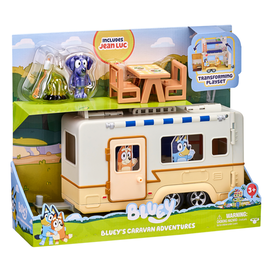 Bluey - Ultimate Caravan Adventures Camper Playset