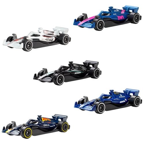 Hot Wheels 5-Car Pack Race Theme