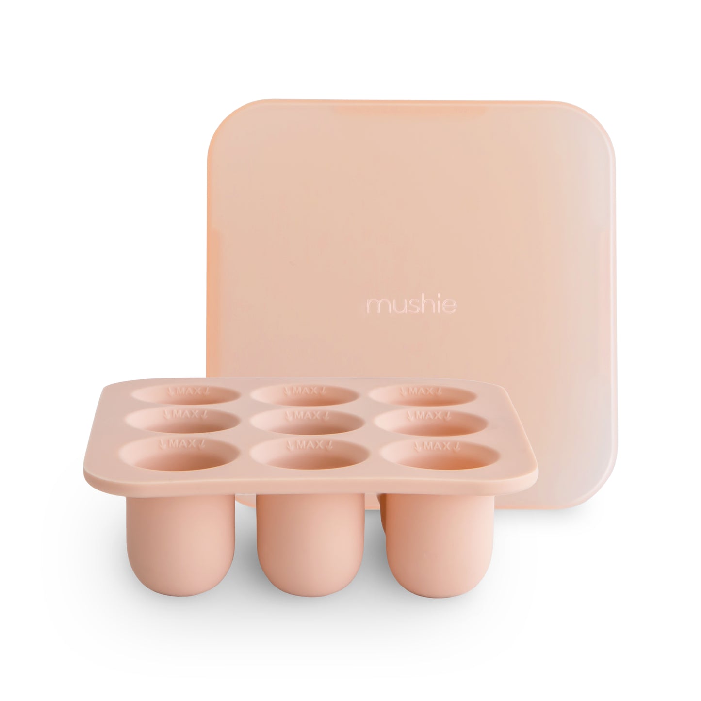 MUSHIE - Fresh Food Feeder Freezer Tray | Blush