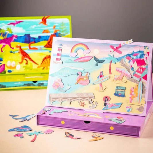Stephen Joseph Magnetic Scene with Drawer Zoo 1-2Y — BambiniJO Jordan