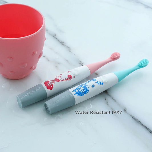 Marcus & Marcus Kid Sonic 2-min Timer Silicone Toothbrush 3y+ — BambiniJO Jordan