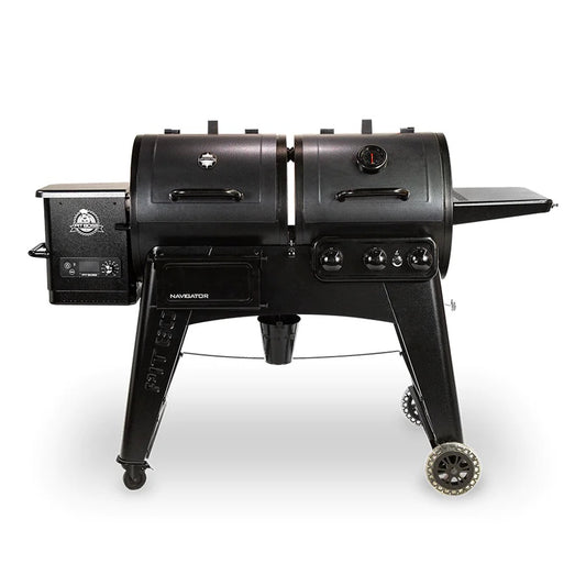 Pit Boss - Outdoor Grill Gas/Pellet Combo Grill + Cover