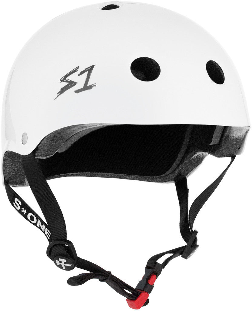 Skate Zone White Bubble Helmet Small