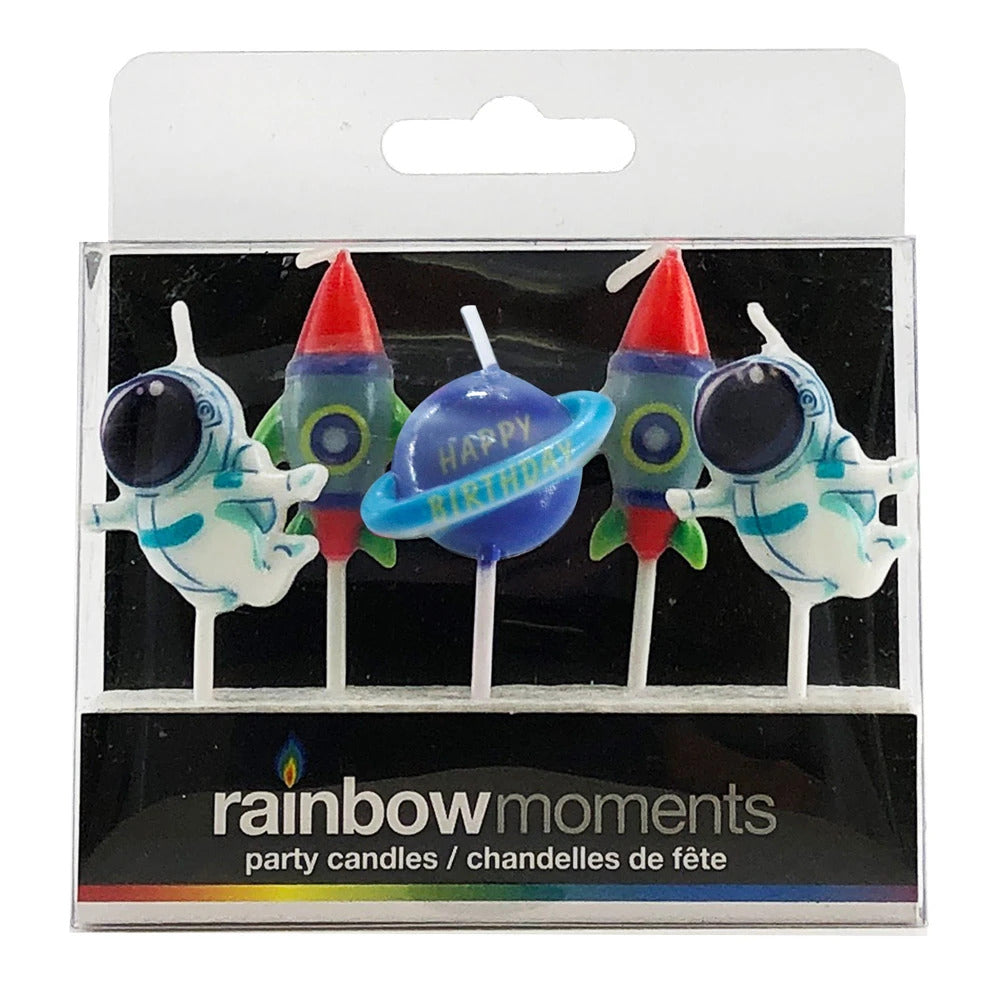 Rainbow Moments - Space Candles | 5 pack Rainbow Moments - Space Candles | 5 pack