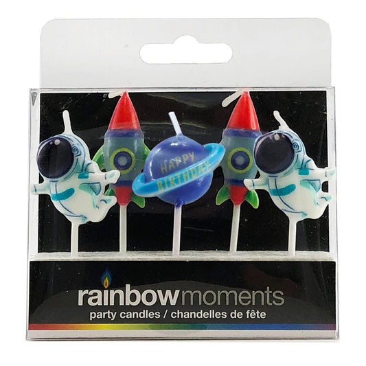Rainbow Moments - Space Candles | 5 pack