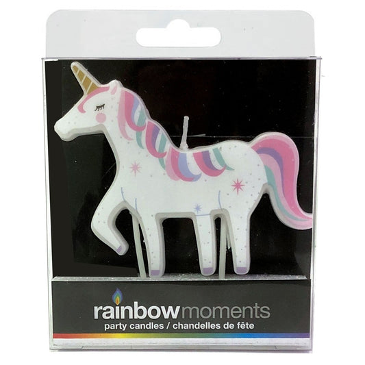 Rainbow Moments - Unicorn Candle