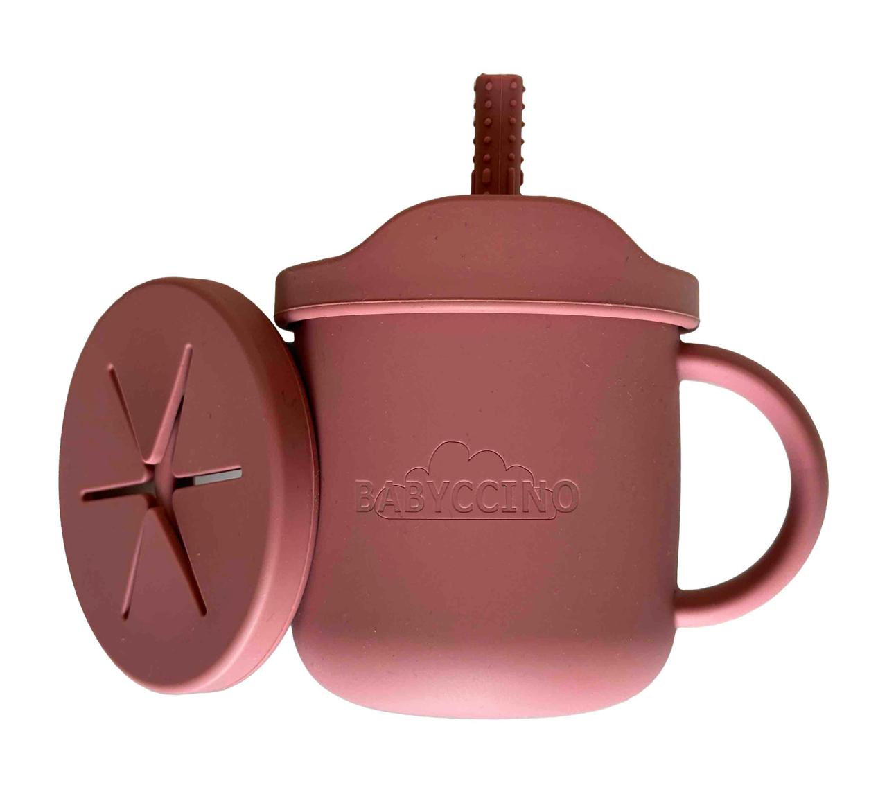 Babyccino - Silicone Sip & Snack Cup Babyccino - Silicone Sip & Snack Cup