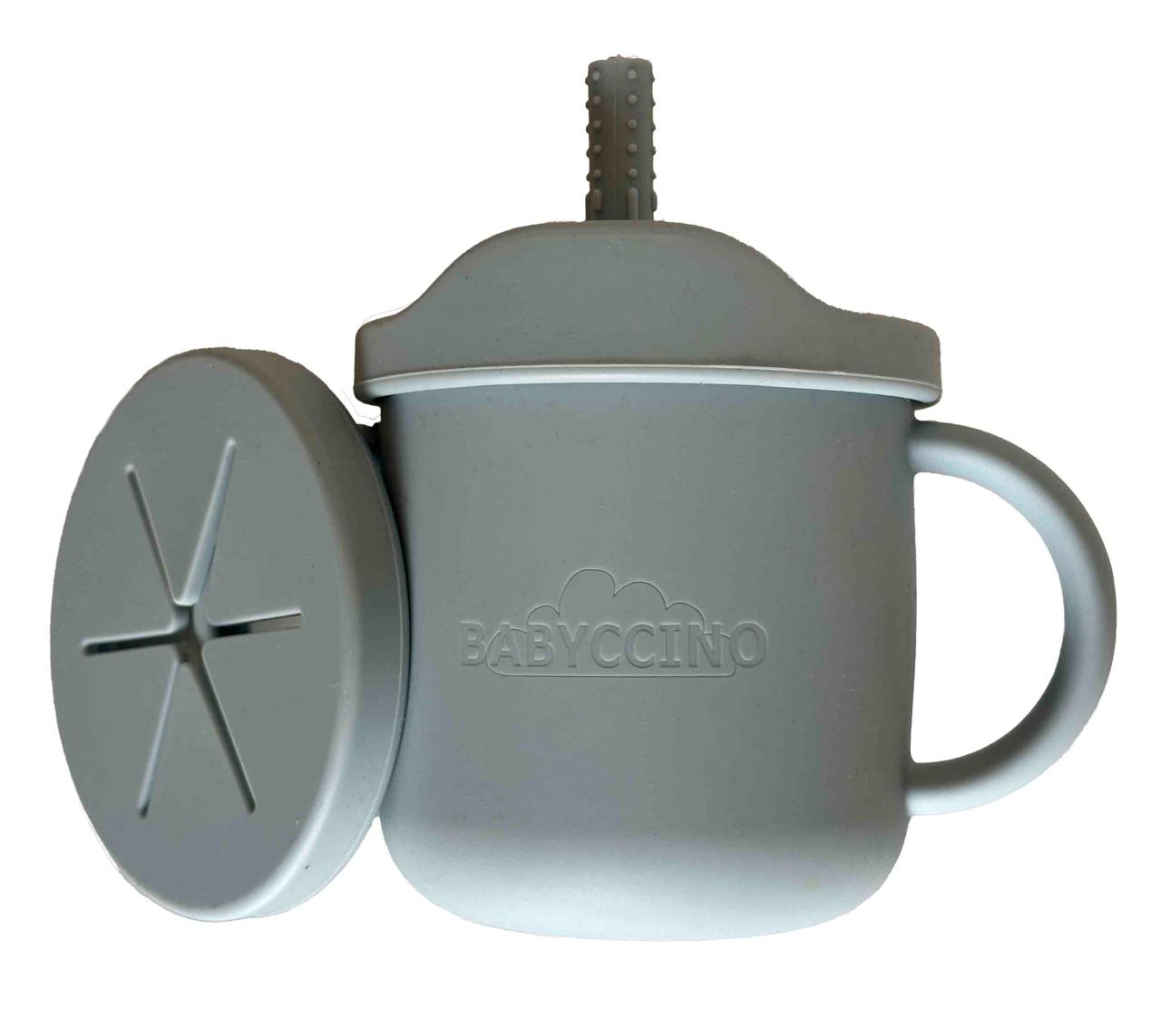 Babyccino - Silicone Sip & Snack Cup Babyccino - Silicone Sip & Snack Cup