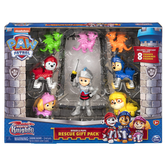 Paw Patrol - Rescue Knights Figure Gift Pack