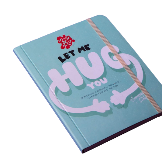Mofkera | مفكرة | Hug Me Notebook With Rubber Band Size A6