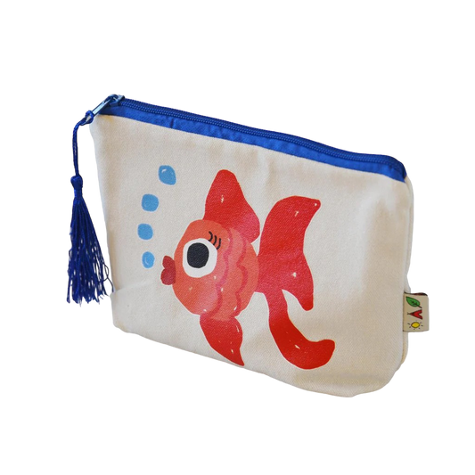 The Orenda Tribe - Ruby The Fish Pouch | For the Sea Collection