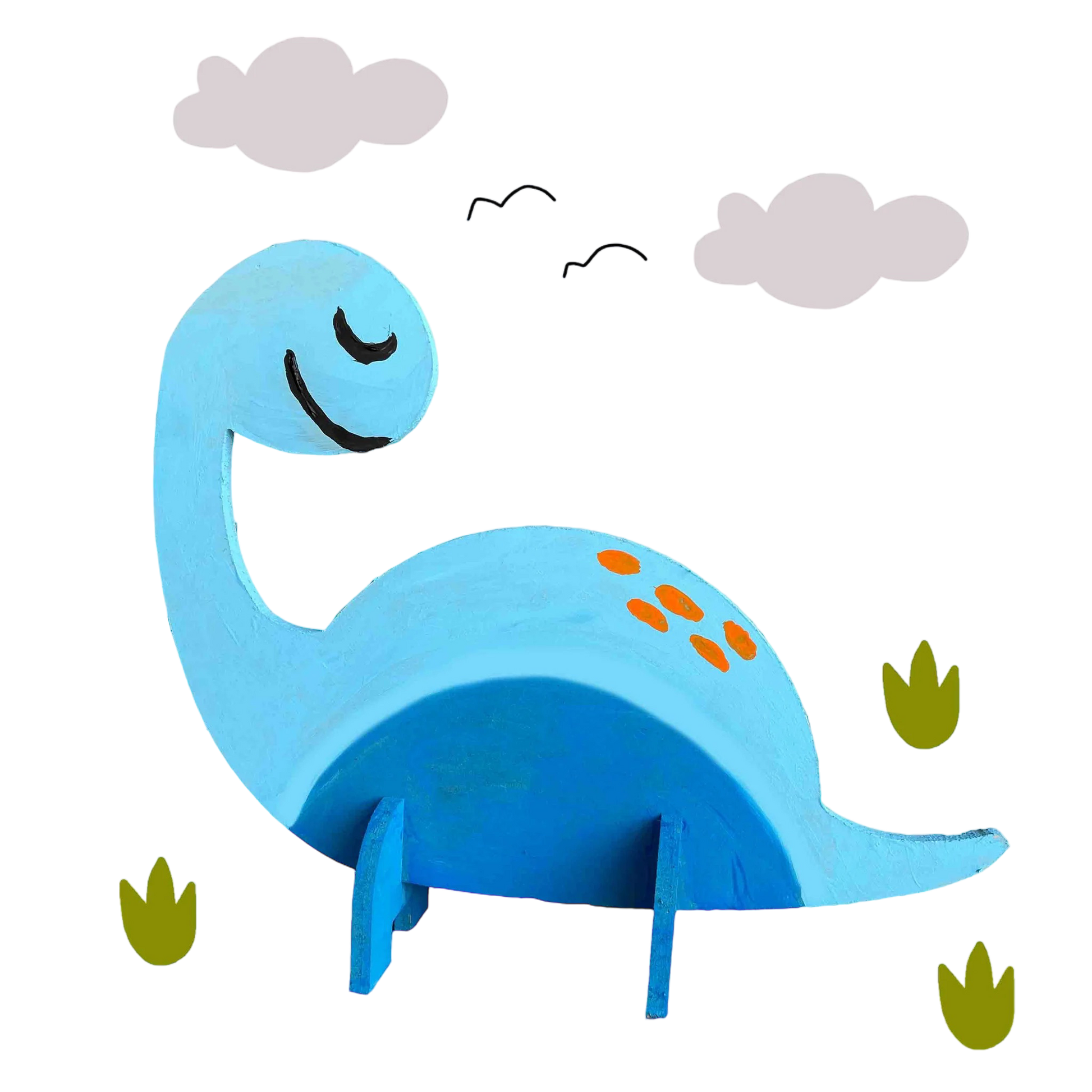 The Orenda Tribe Long Neck Dinosaur Craft The Orenda Tribe Long Neck Dinosaur Craft