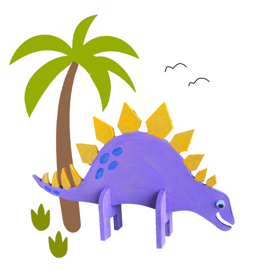 The Orenda Tribe Stegosaurus Dinosaur Craft