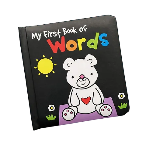 Black and White Words book