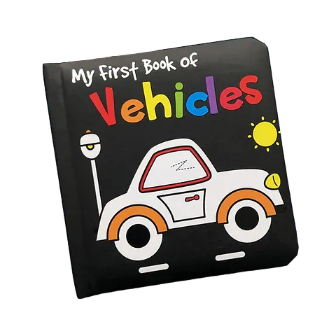 Black and White Vehicles book