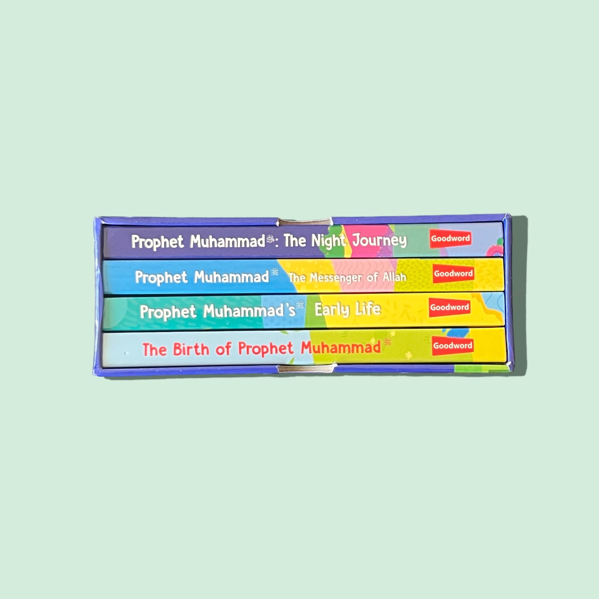 Prophet Muhammad Stories - Little Library | 4 Board Books Set Prophet Muhammad Stories - Little Library | 4 Board Books Set