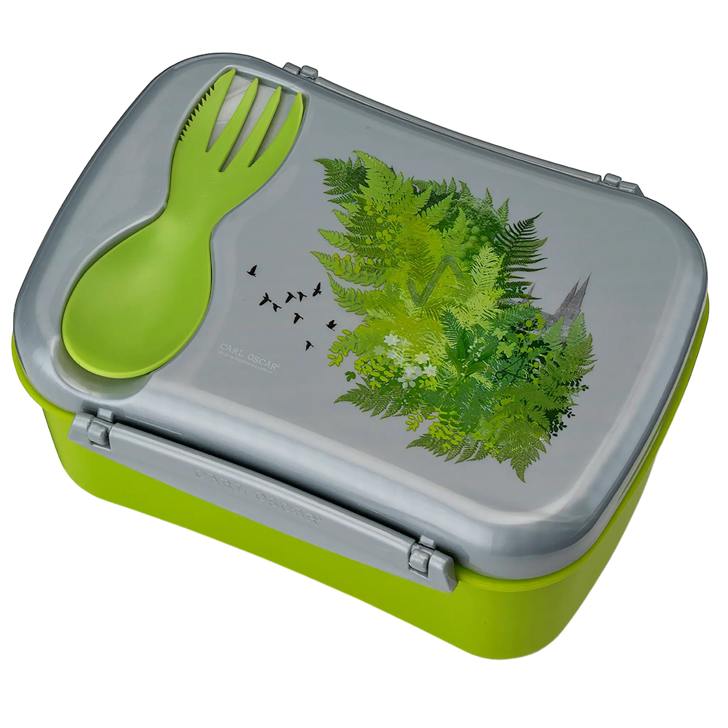 Carl Oscar - Wisdom N'ice Box Lunch box with Cooling Pack | Lime Nature
