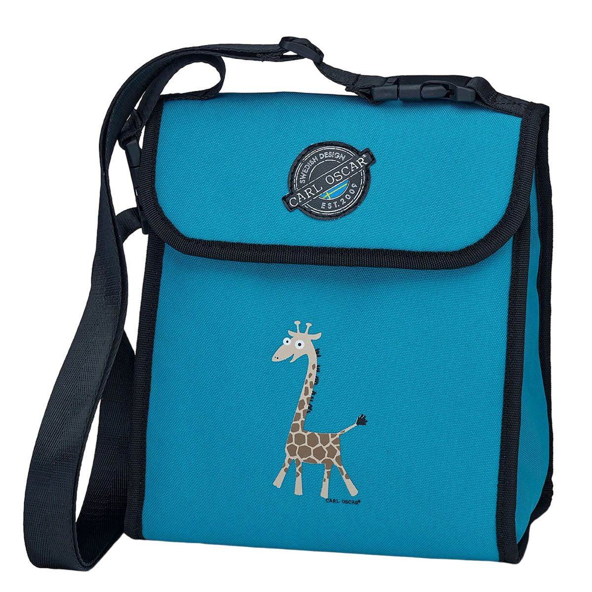 Carl Oscar - Pack n' Snack Cooler Bag 5L | Turquoise Giraffe Carl Oscar - Pack n' Snack Cooler Bag 5L | Turquoise Giraffe