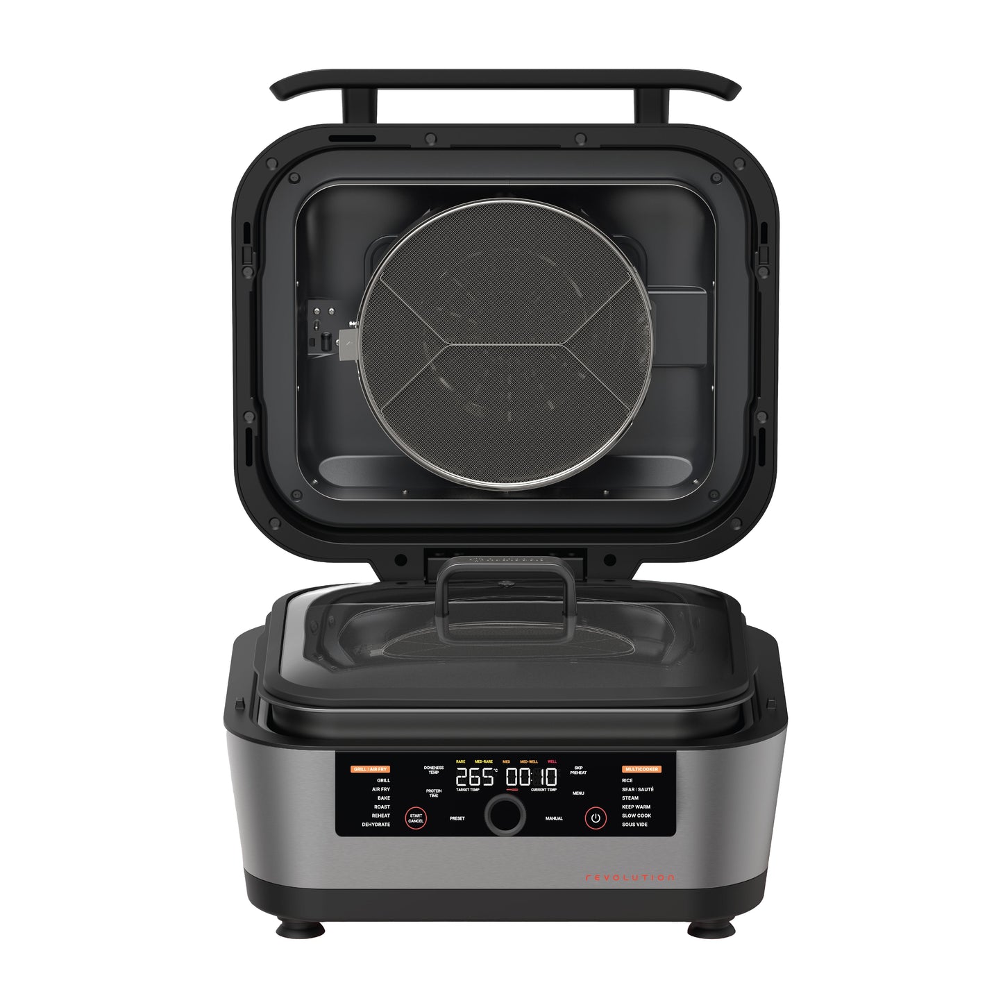 Nutricook Revolution air fry basket and accessories