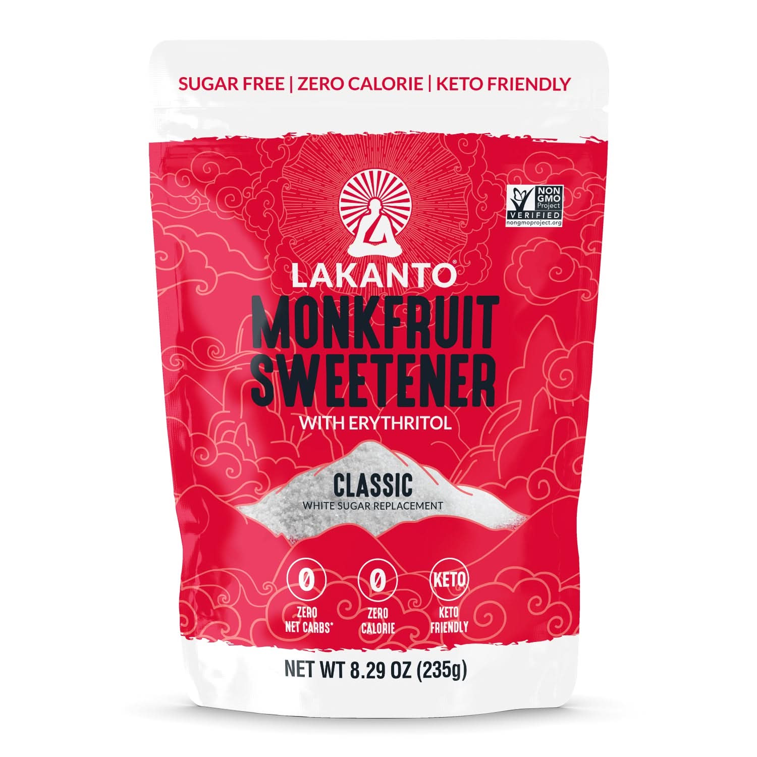 Lakanto Classic Monk Fruit Sweetener with Erythritol 235g
