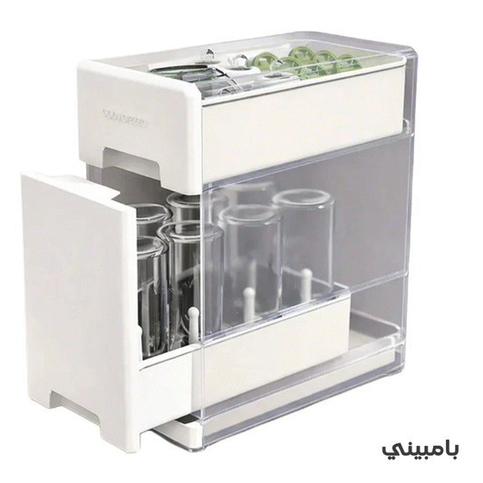 Baby Brezza - رف تجفيف ومنظم مغطى