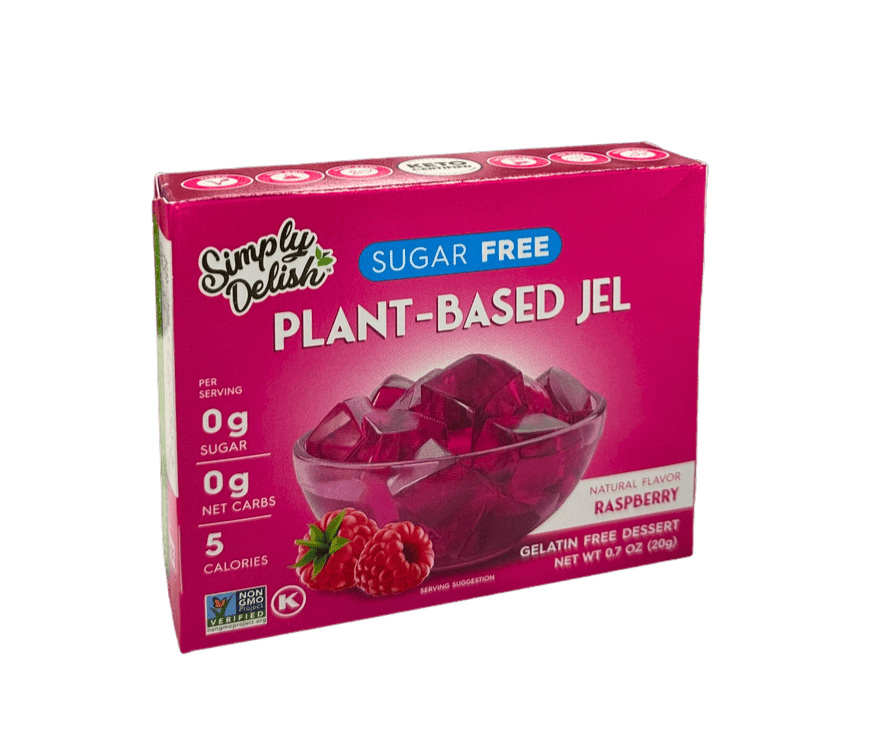 Simply Delish Sugar Free Raspberry Jel Dessert 20g sachet