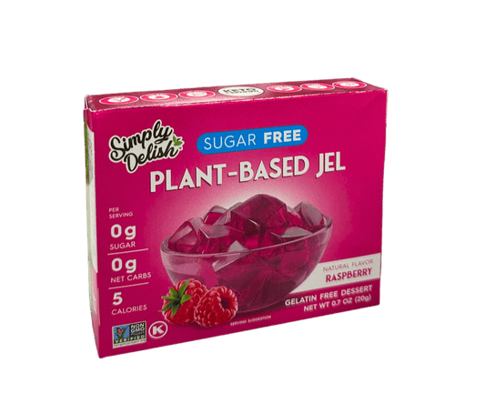 Simply Delish Sugar Free Raspberry Jel Dessert 20g sachet