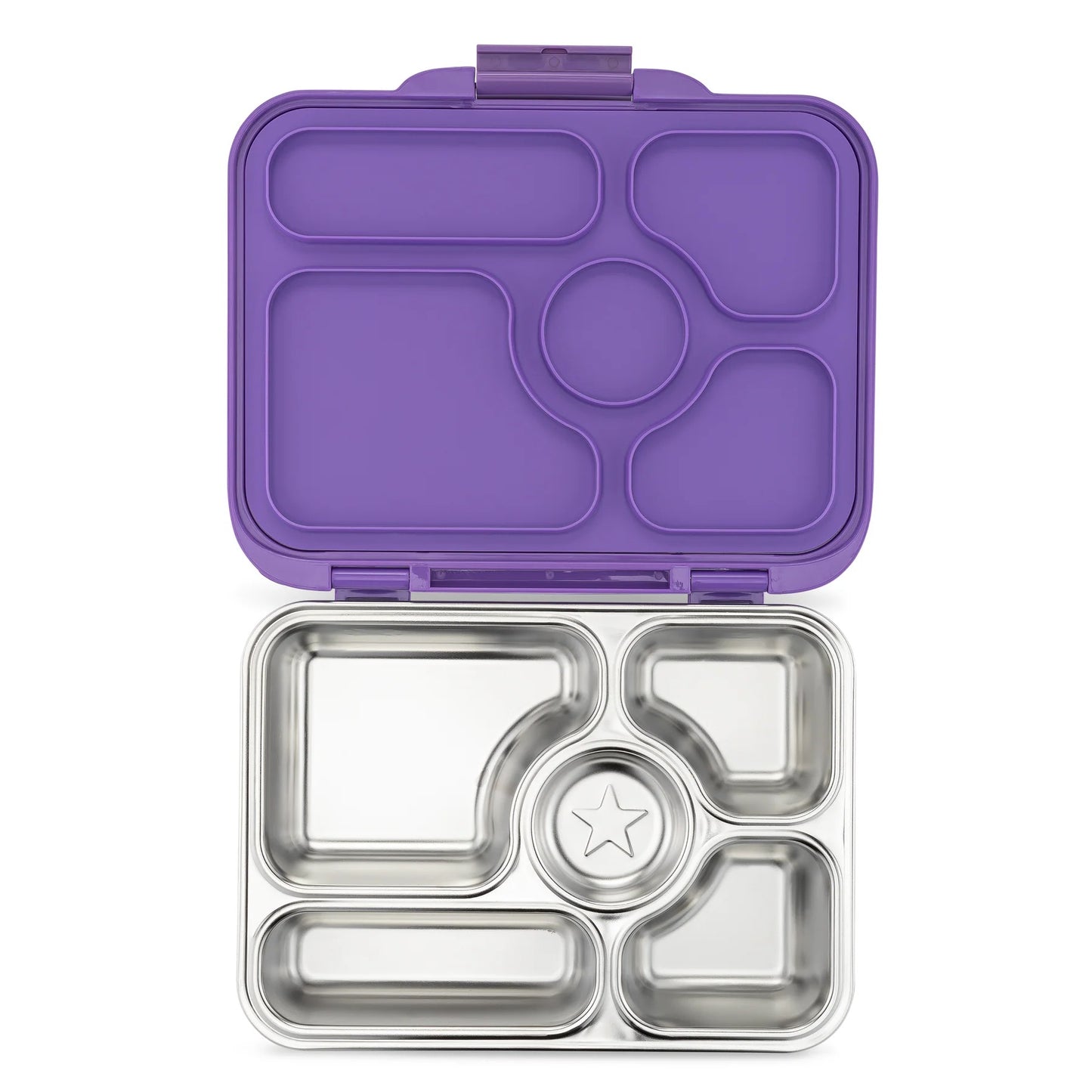 Yumbox - Stainless Steel Bento | 5 Compartments | Leakproof | Remy Lavender