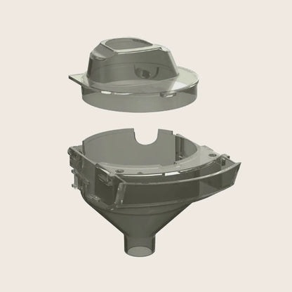 Baby Brezza Funnel and Funnel Cover - Formula Pro Mini